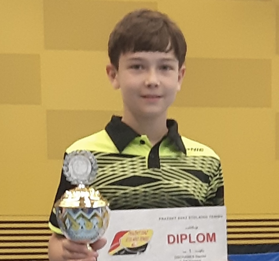 Daniel Gschanes U13 Sieger beim Prager Grand Prix